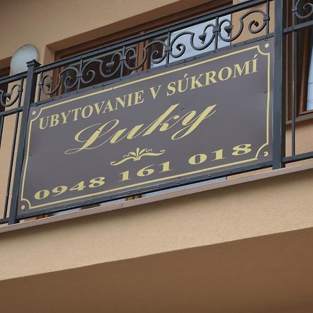 Ubytovanie Luky Hotel Bojnice Exterior photo